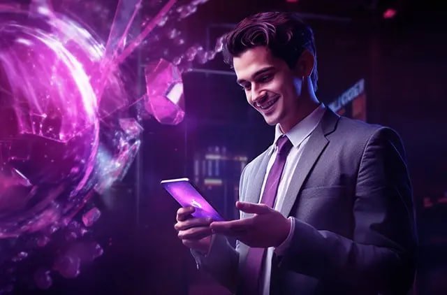 Pengguna menikmati login aman dan proses cepat di platform hiburan digital apinaga88